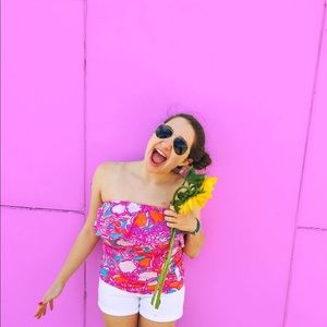 Lilly Pulitzer Tube Top